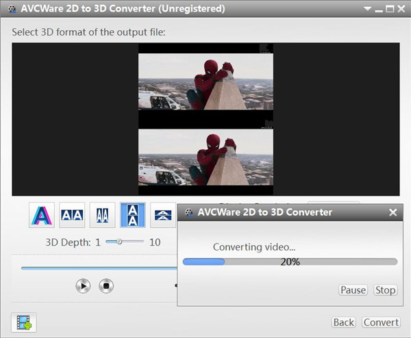 convert videos 3d a 2d apk