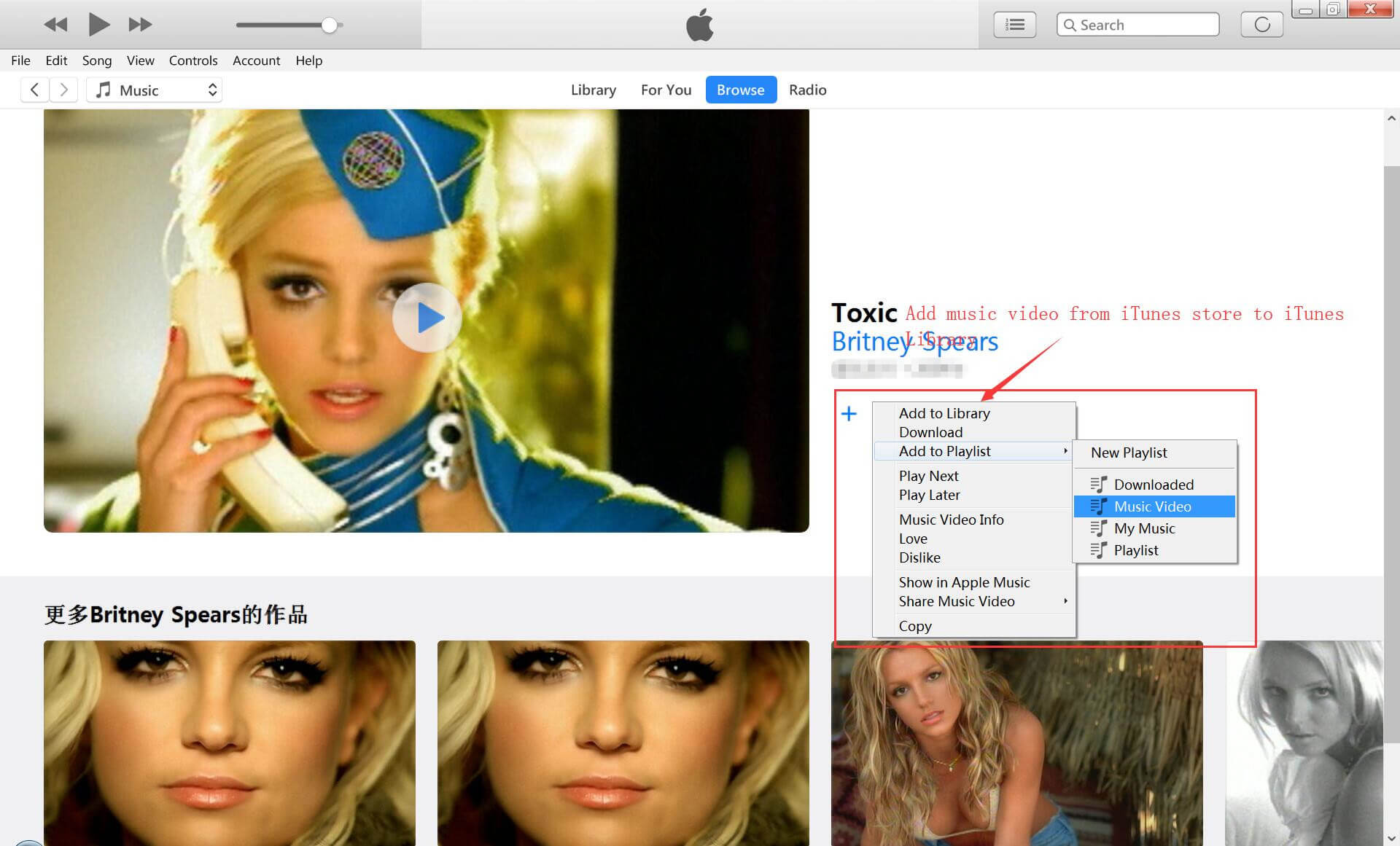 add m4v music videos to itunes library