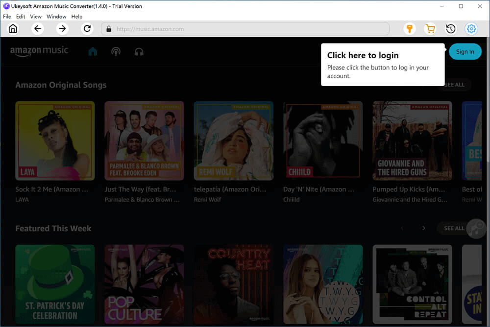 launch amazon music downloader