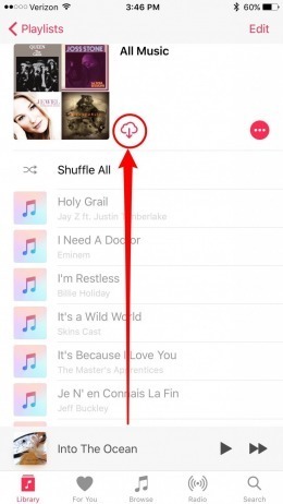 download apple music songs to iphone